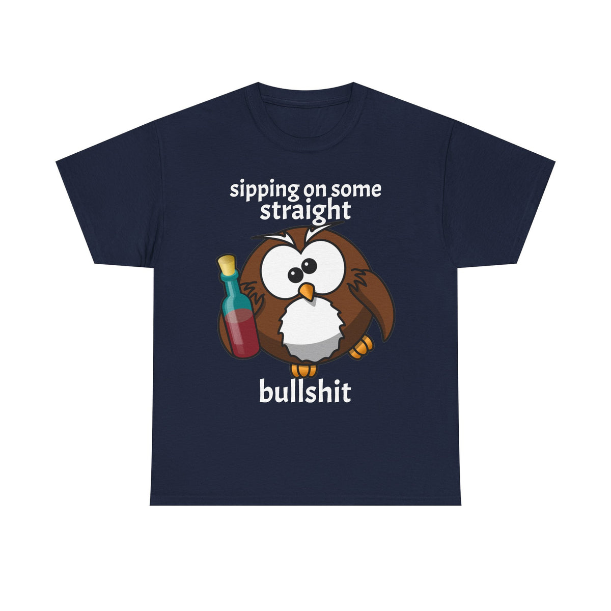 Sipping Owl | Funny T-Shirt