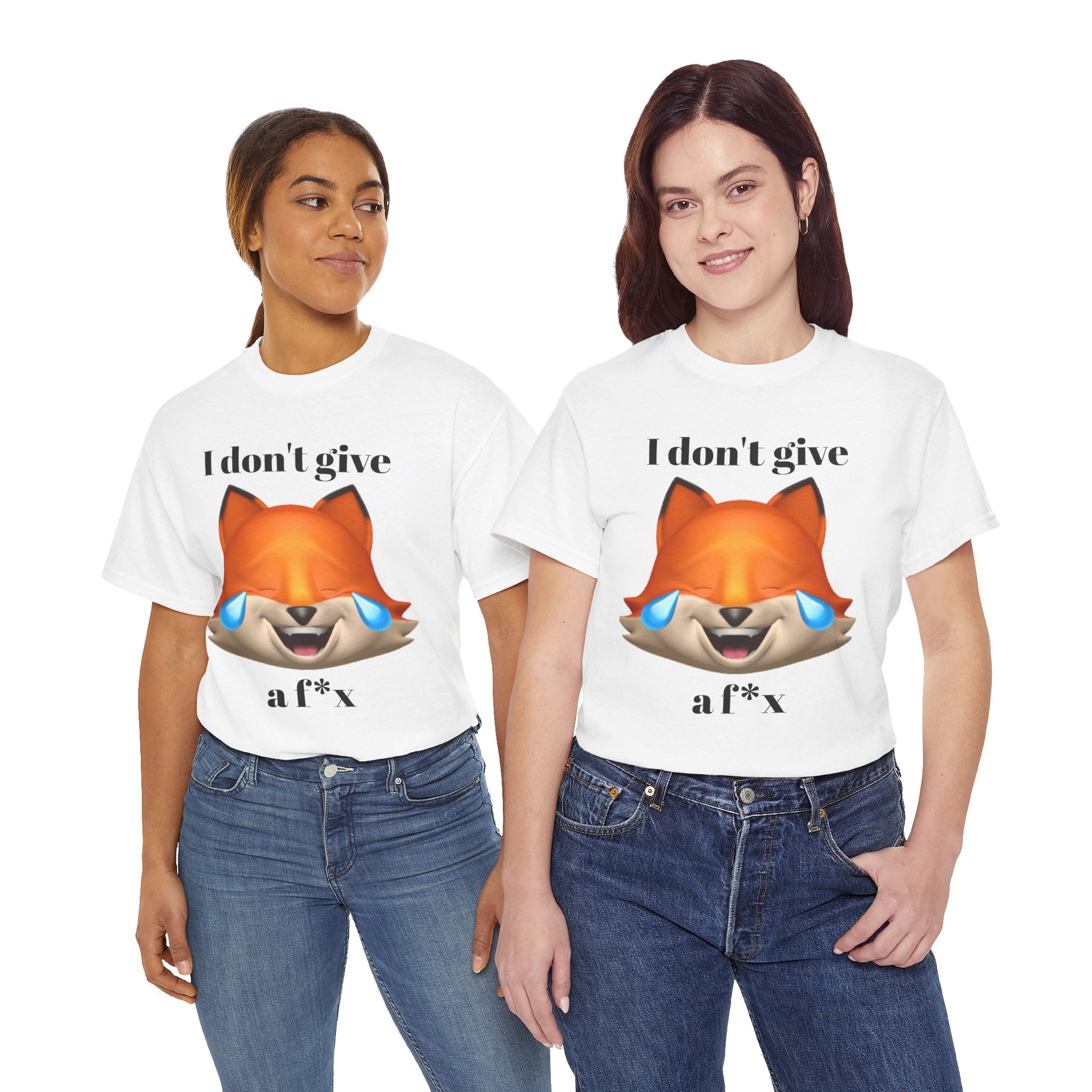 I don't give a fox  | Funny T-Shirt