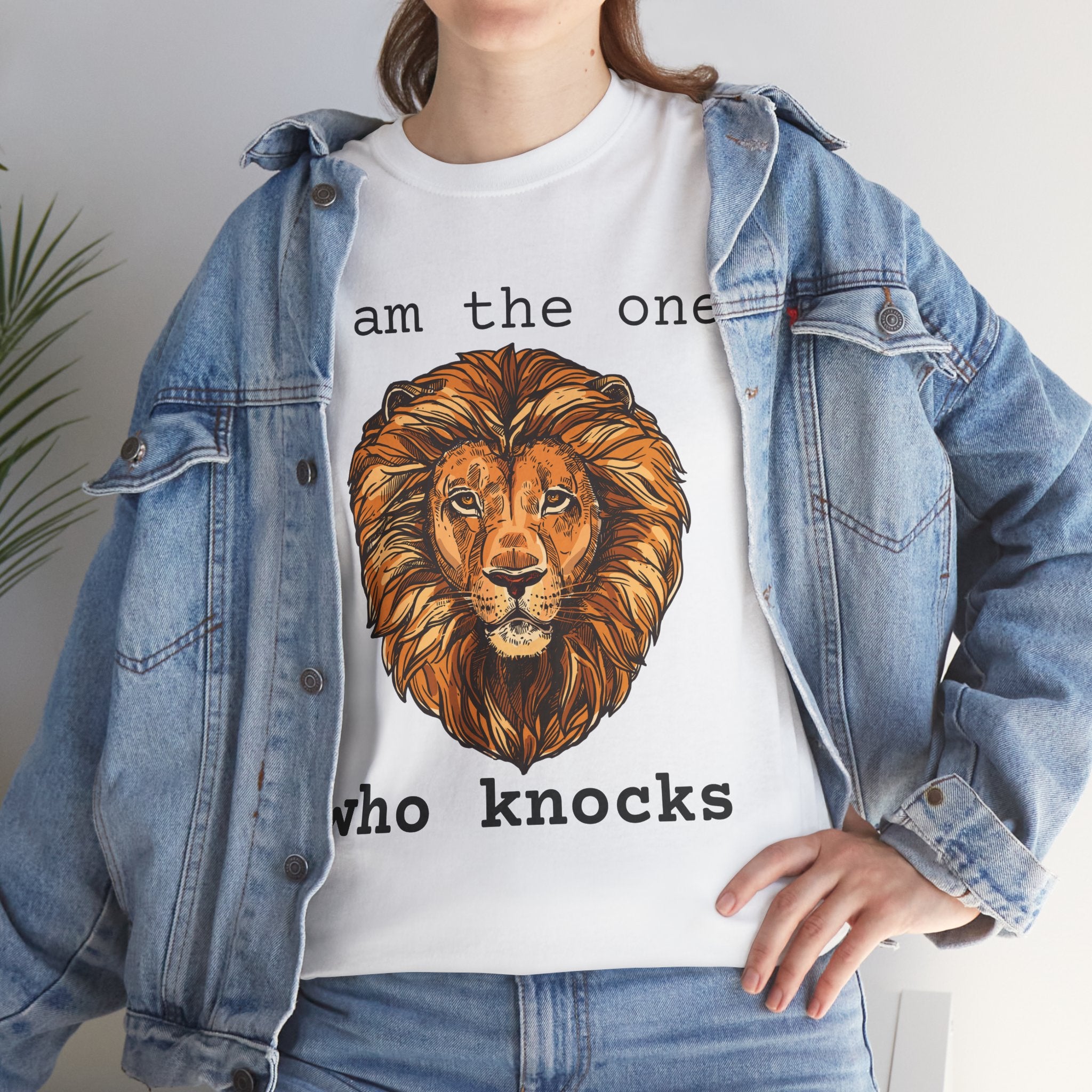 I Am The One Who Knocks | Lion T-Shirt