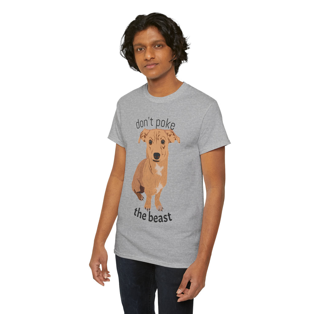 Don't Poke the Beast | Dog T-Shirt