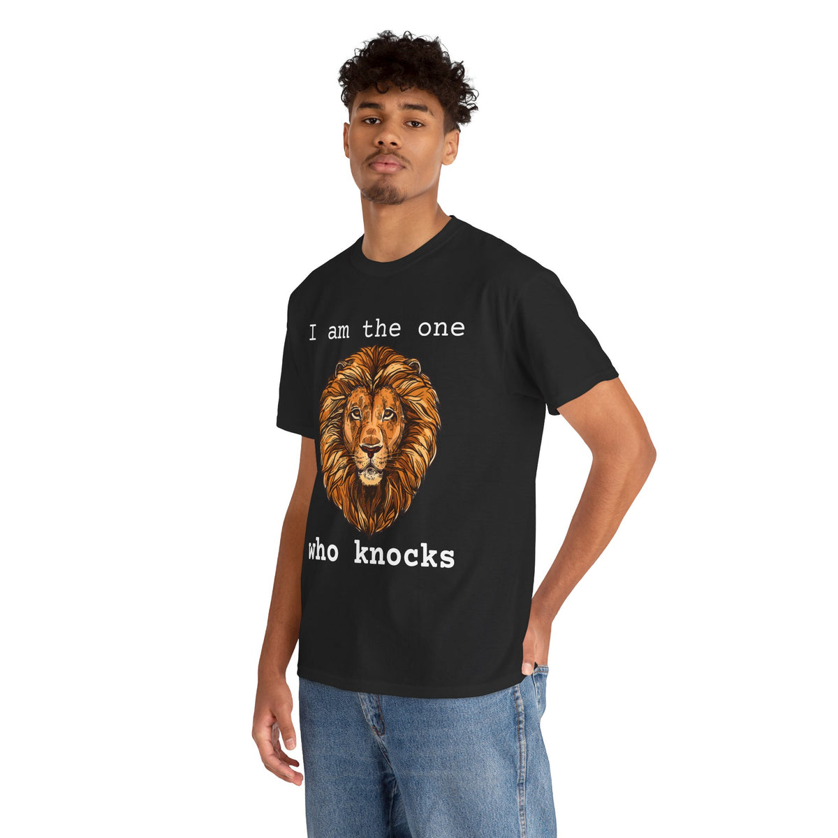 I Am The One Who Knocks | Lion T-Shirt