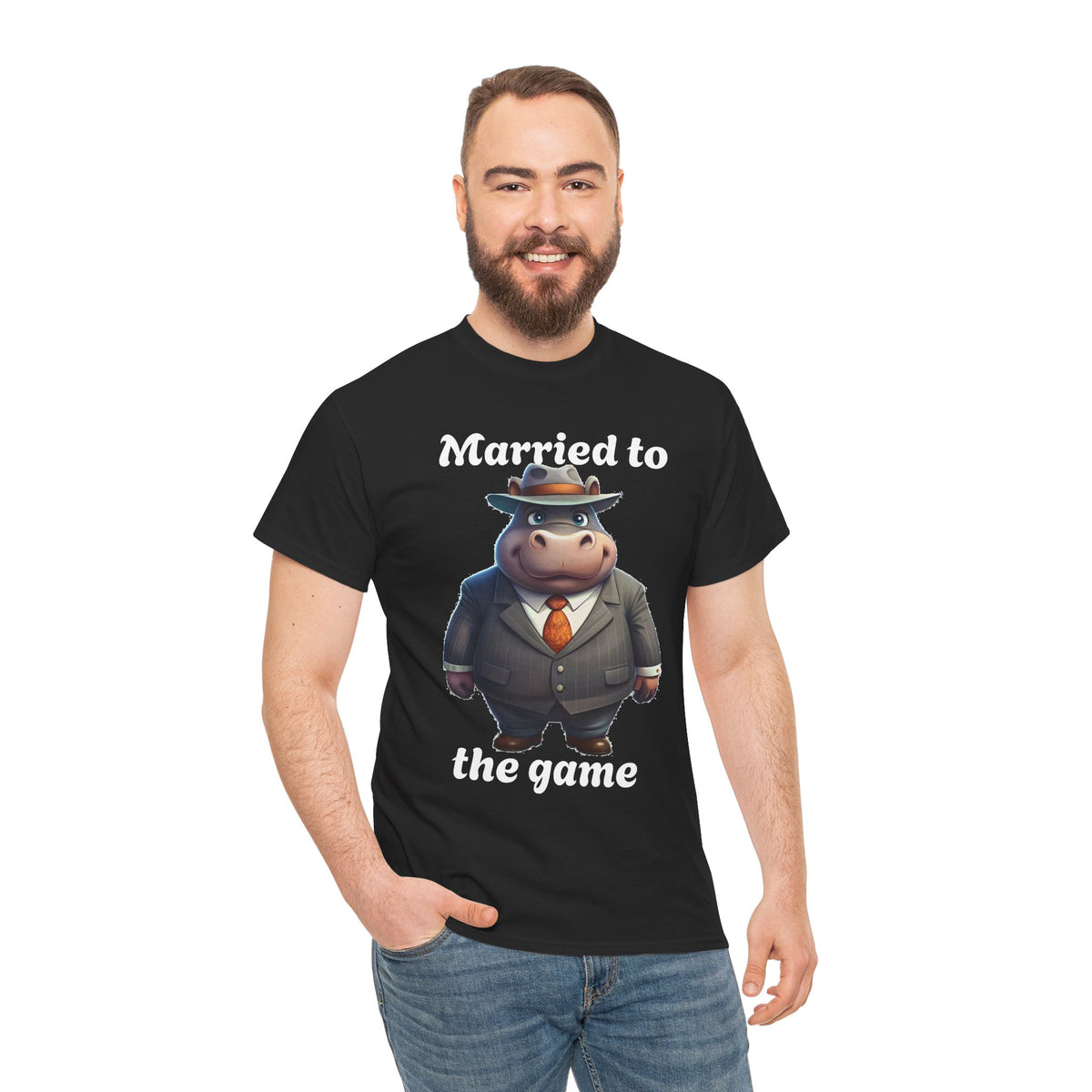 Married to the Game Hippo | Hippo T-Shirt