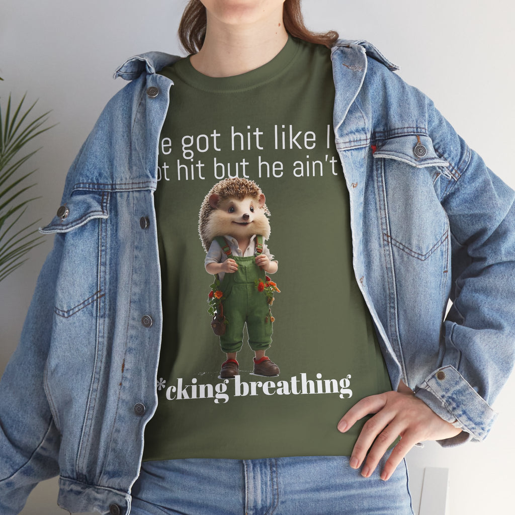 Gangster Hedgehog | Funny T-Shirt
