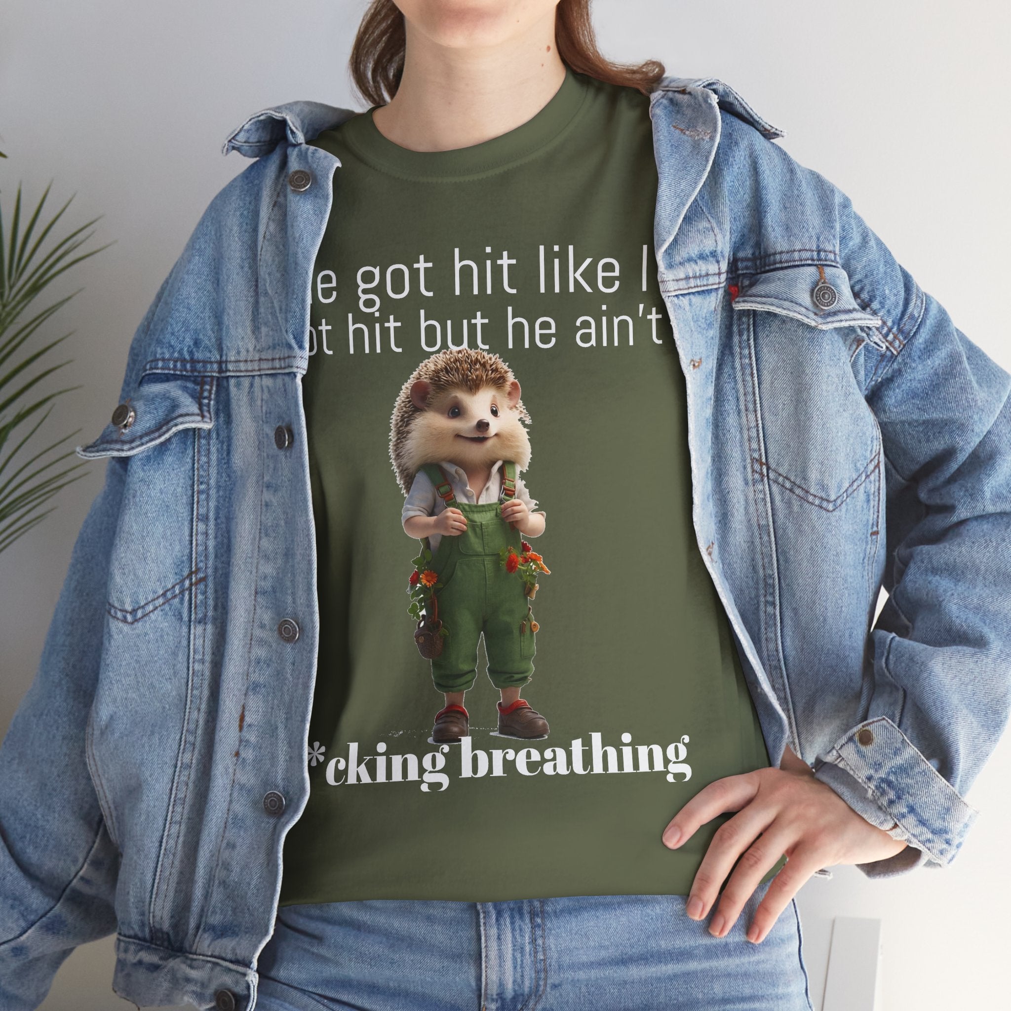 Gangster Hedgehog | Funny T-Shirt