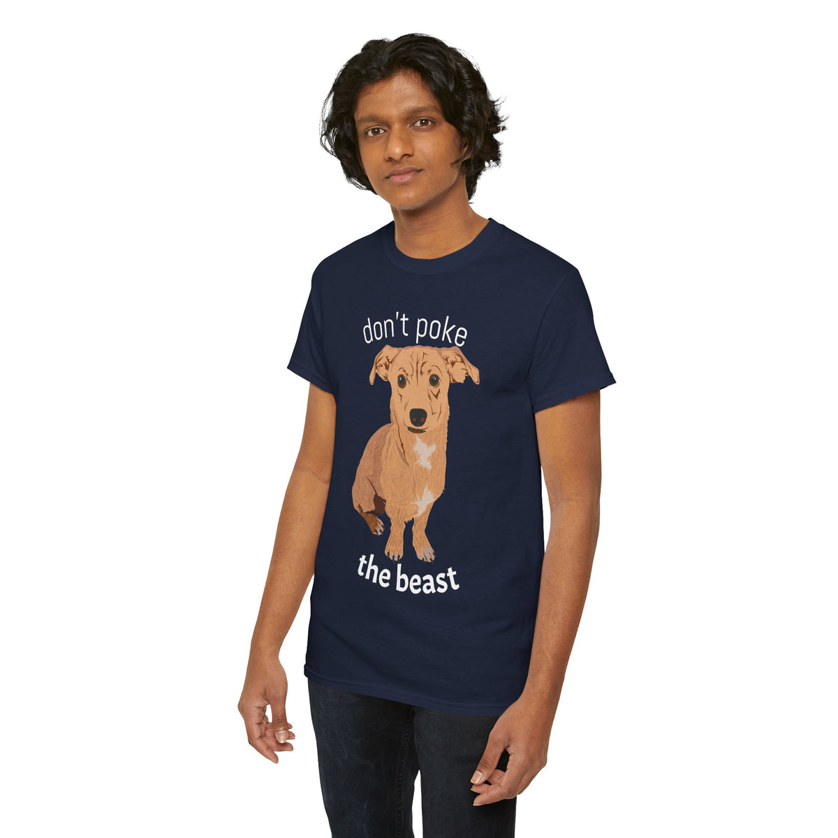Don't Poke the Beast | Dog T-Shirt