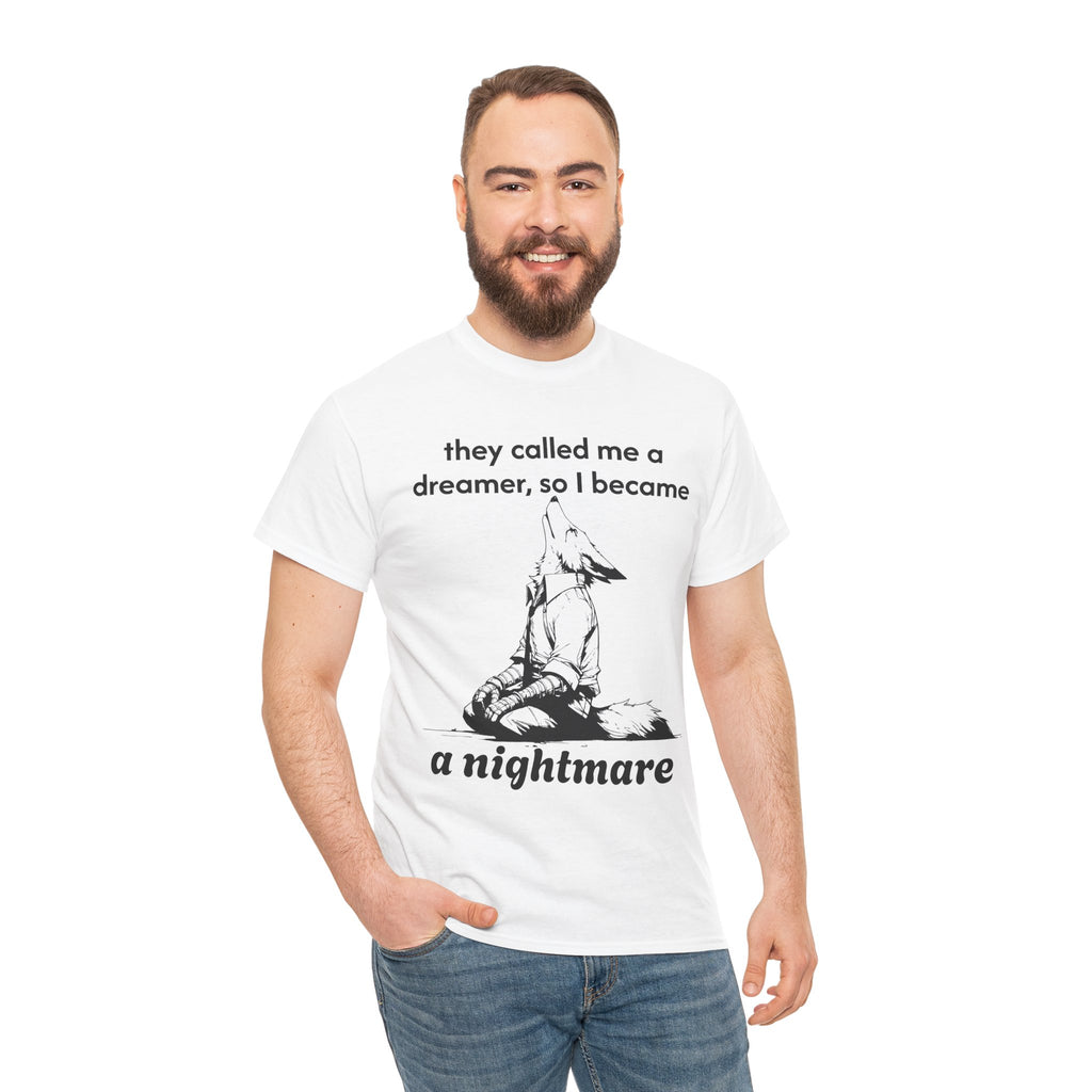 I became a nightmare | Wolf T shirt