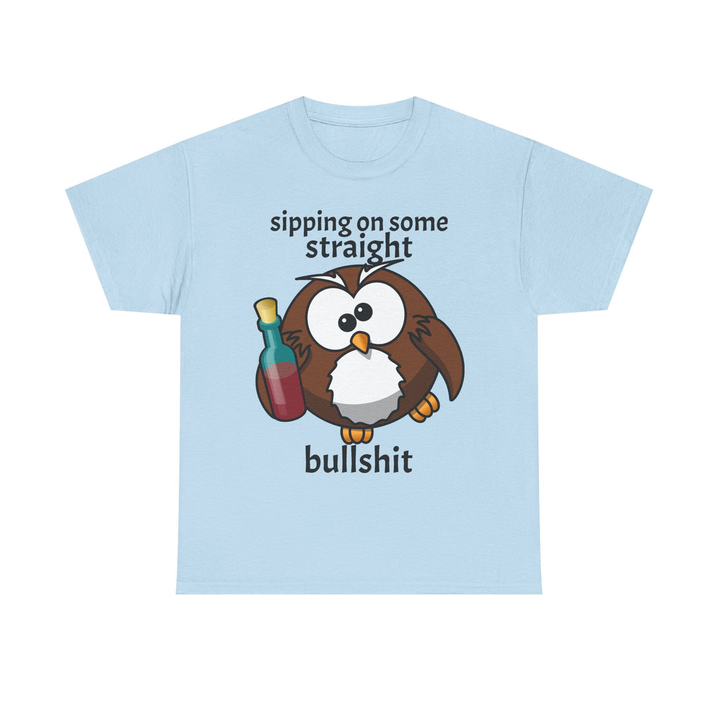 Sipping Owl | Funny T-Shirt