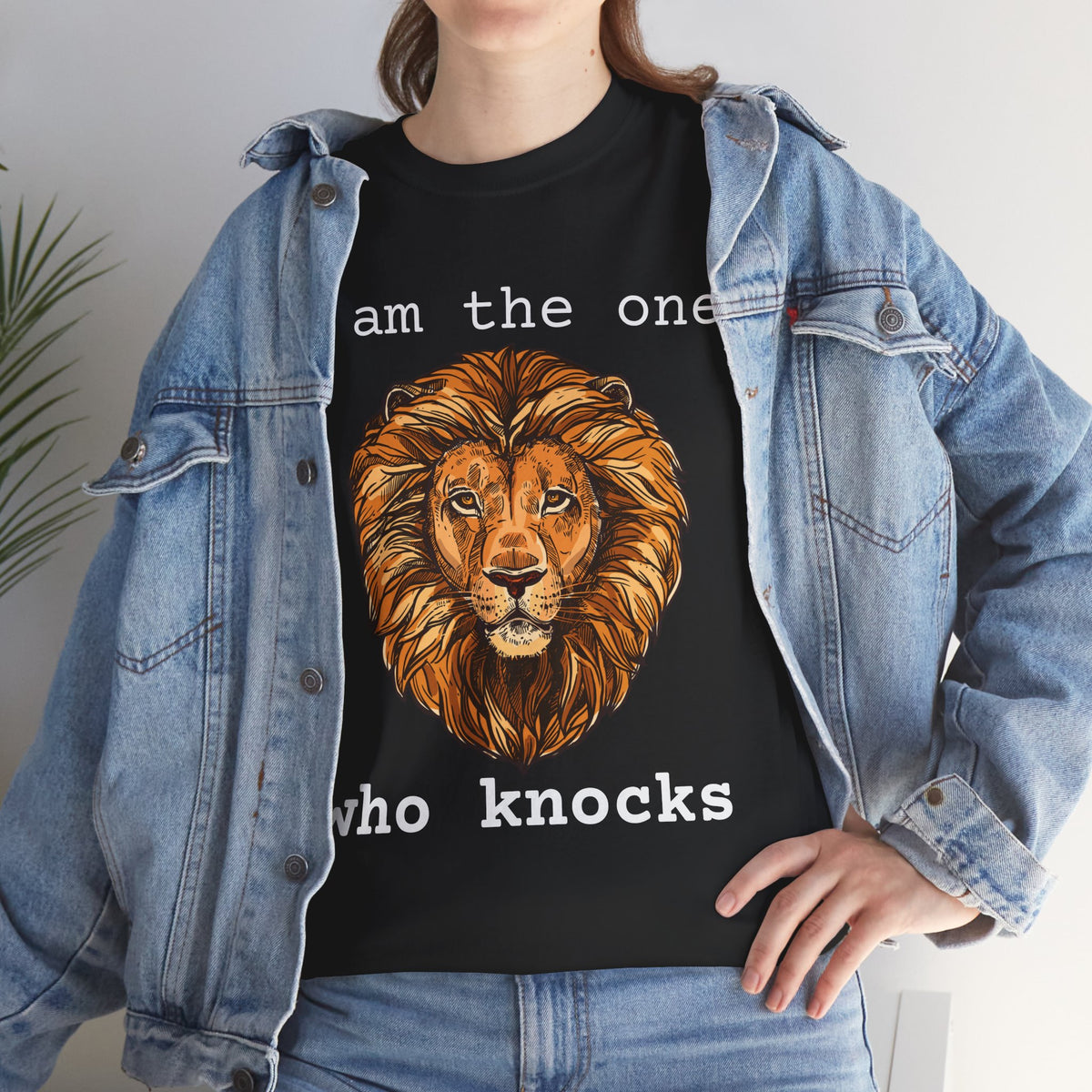 I Am The One Who Knocks | Lion T-Shirt