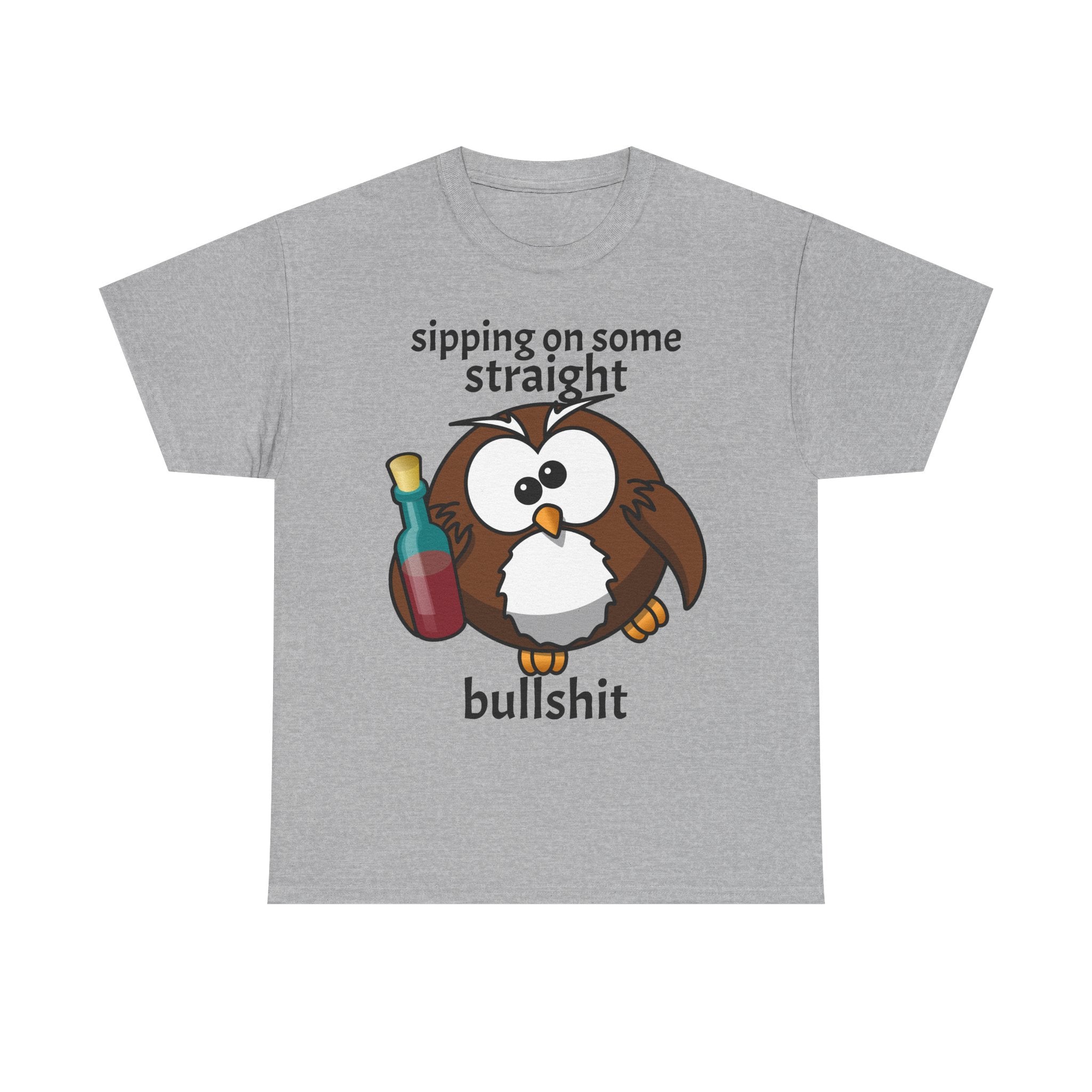 Sipping Owl | Funny T-Shirt