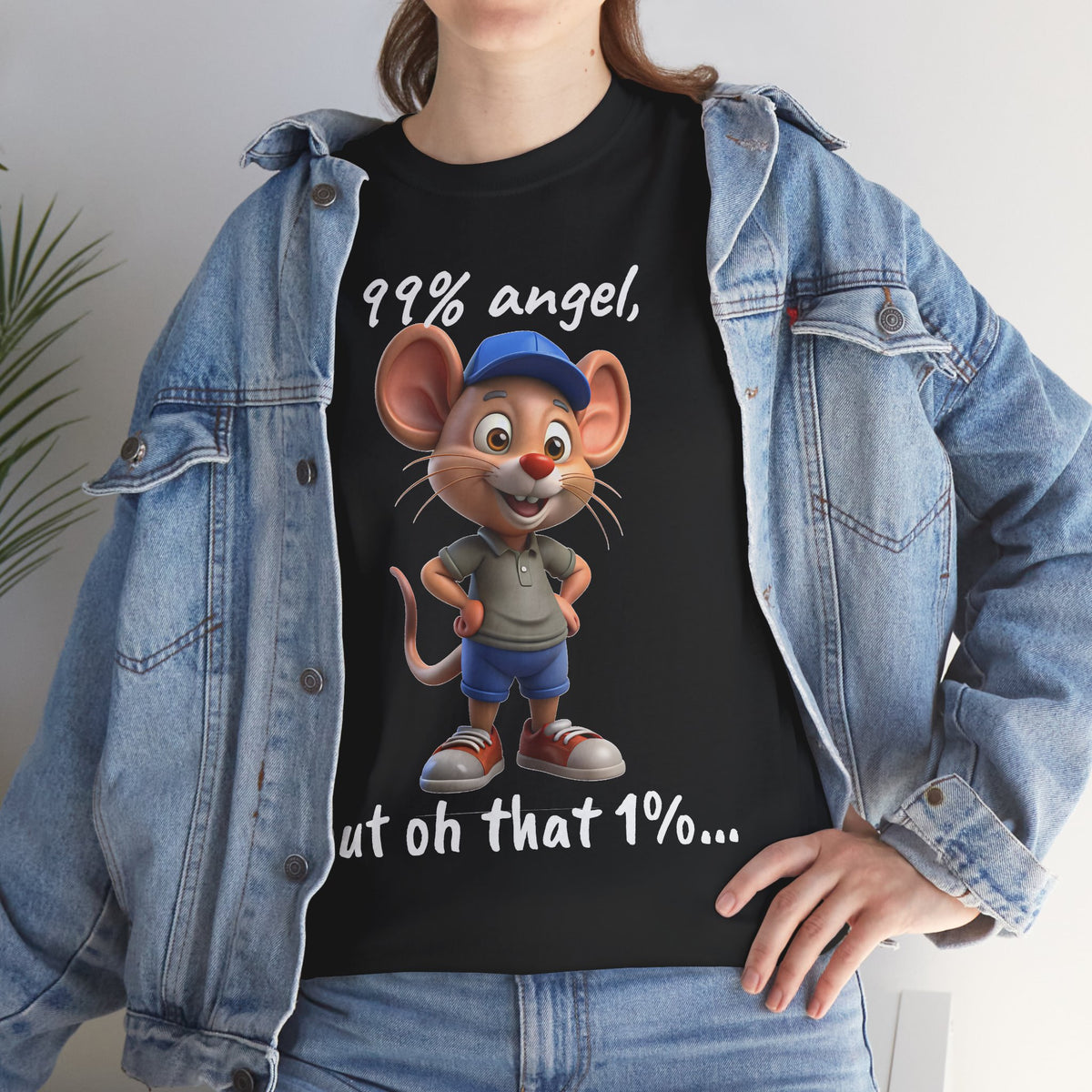 Maniac Mouse | Funny  T-Shirt
