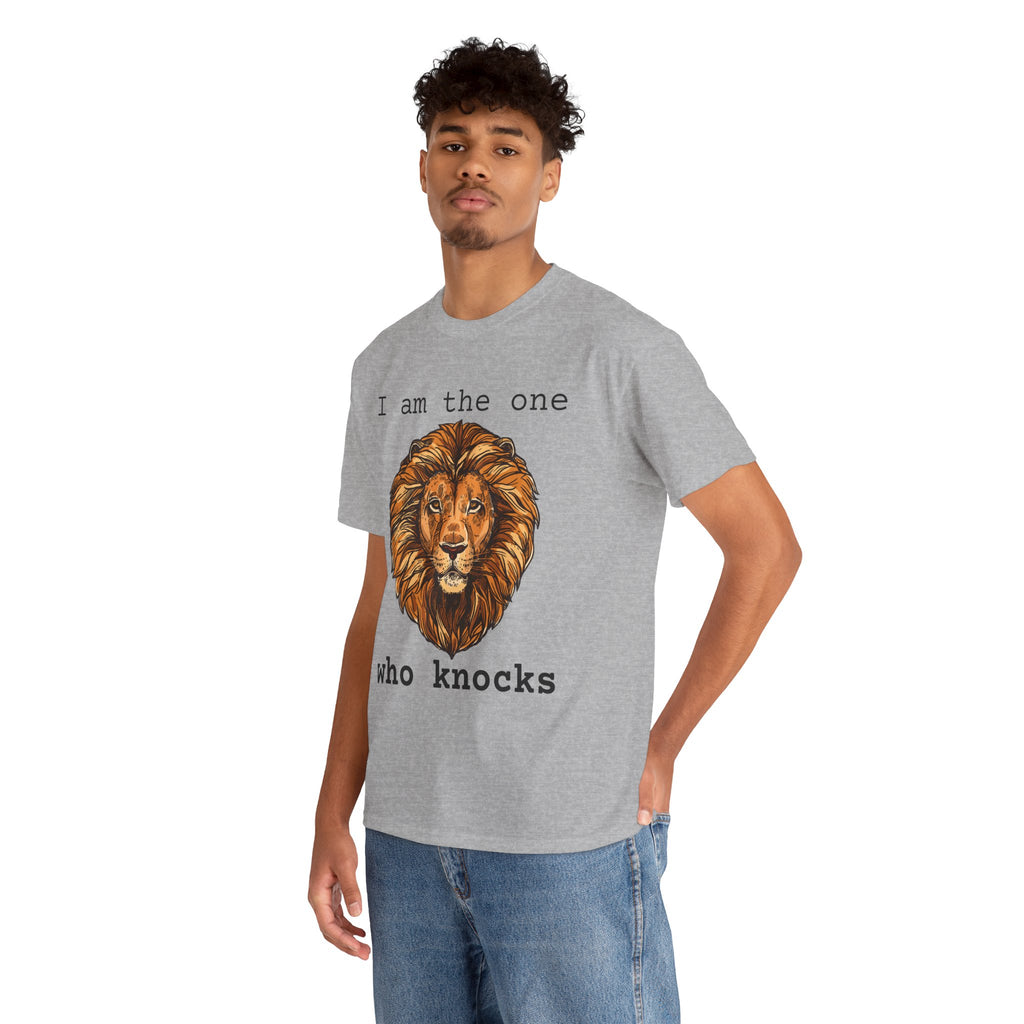I Am The One Who Knocks | Lion T-Shirt