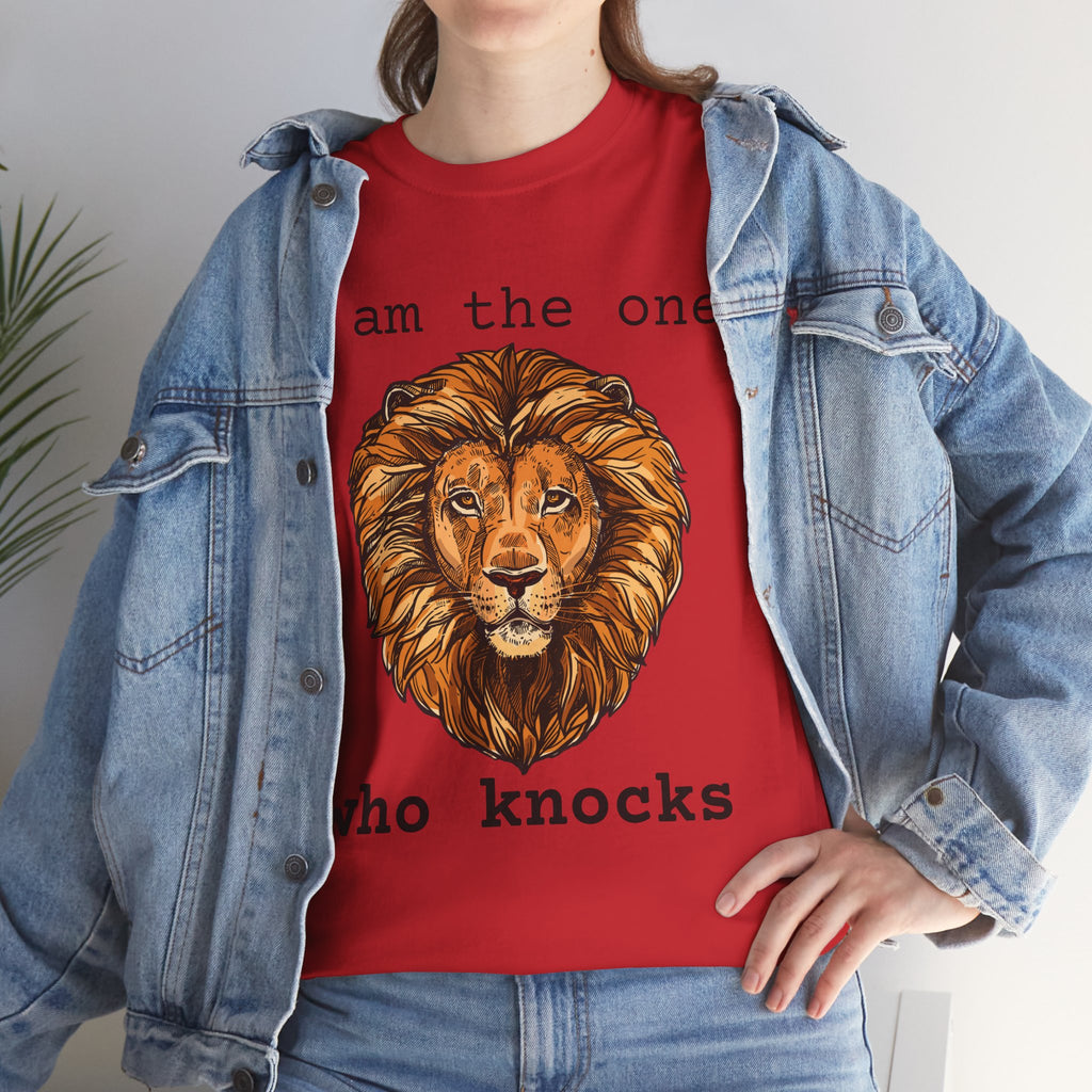 I Am The One Who Knocks | Lion T-Shirt