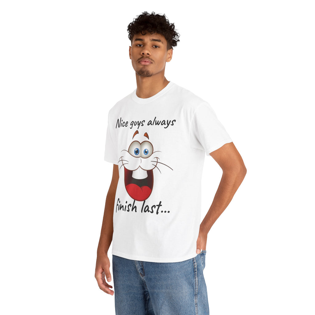 Nice Guys Always Finish Last | Cat T-Shirt