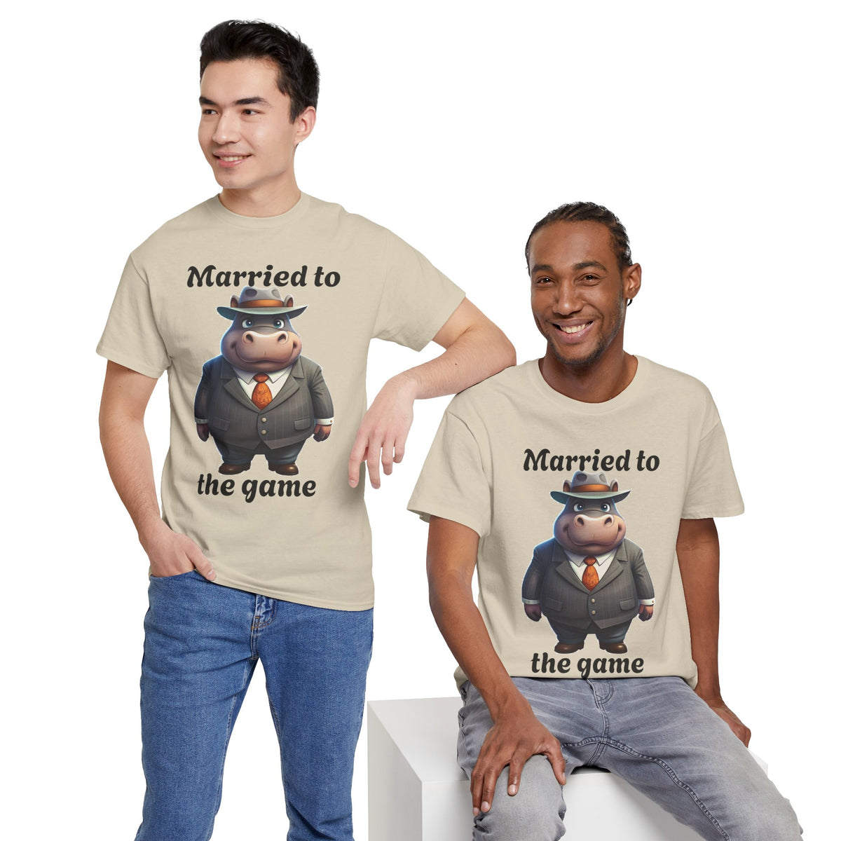 Married to the Game Hippo | Hippo T-Shirt