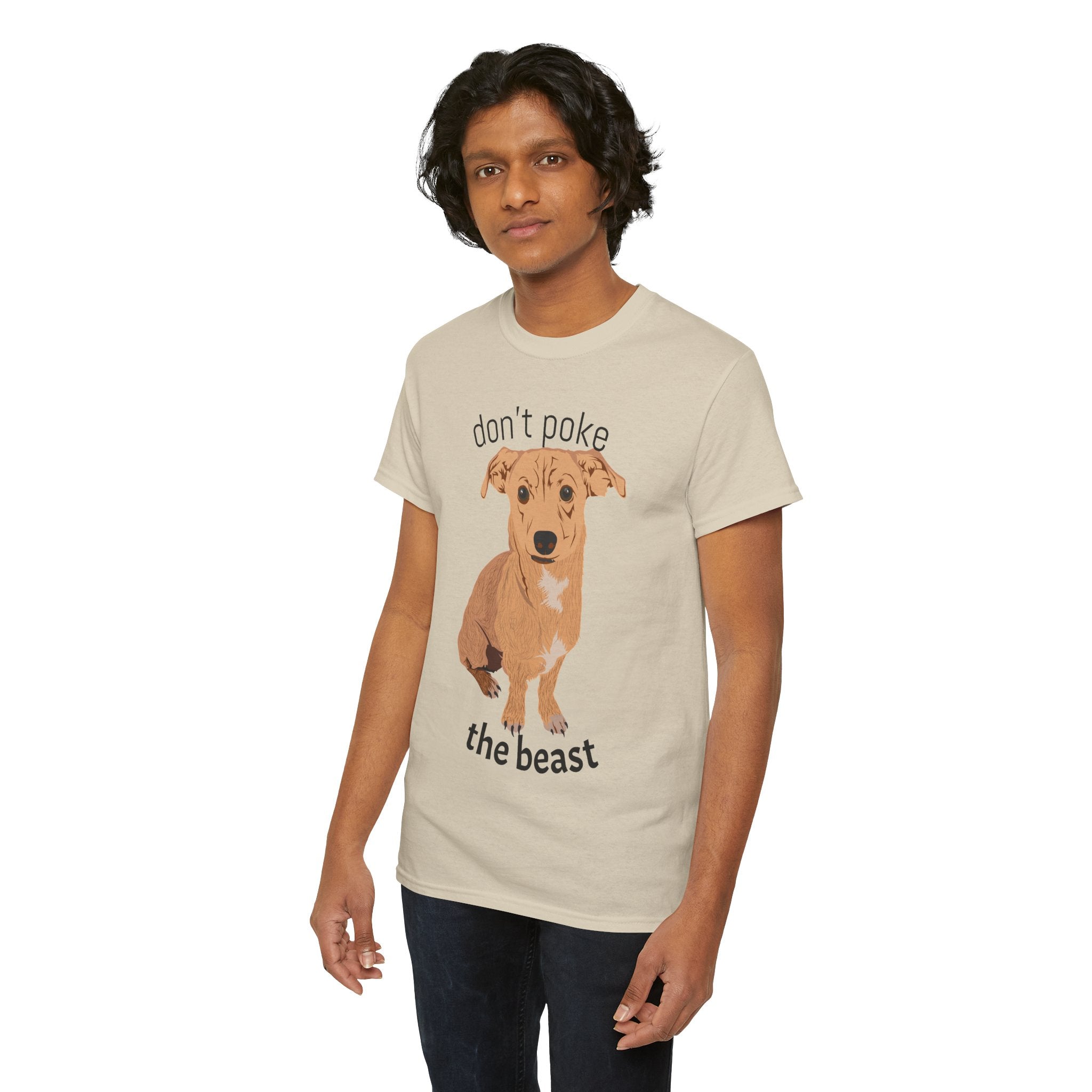 Don't Poke the Beast | Dog T-Shirt