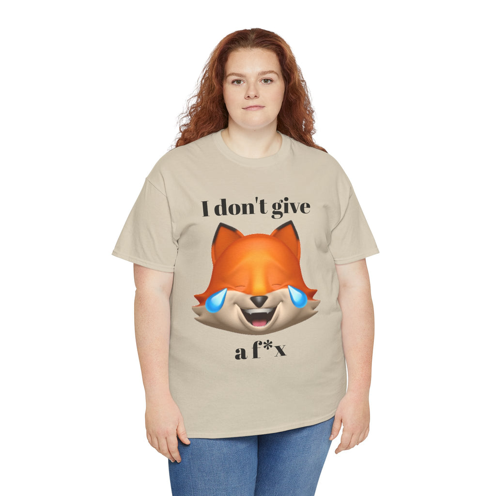 I don't give a fox  | Funny T-Shirt