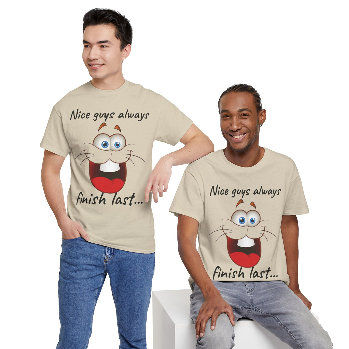 Nice Guys Always Finish Last | Cat T-Shirt