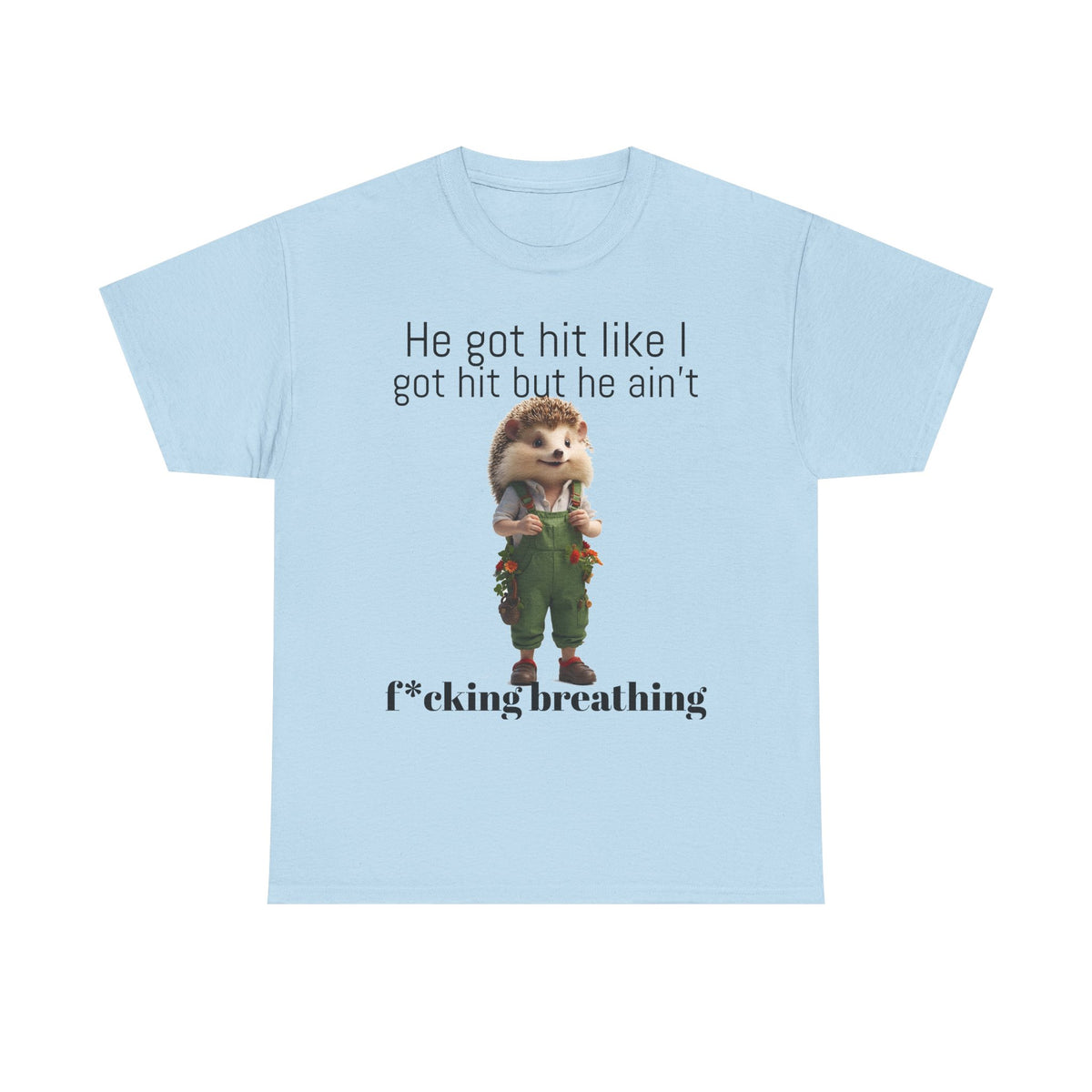 Gangster Hedgehog | Funny T-Shirt