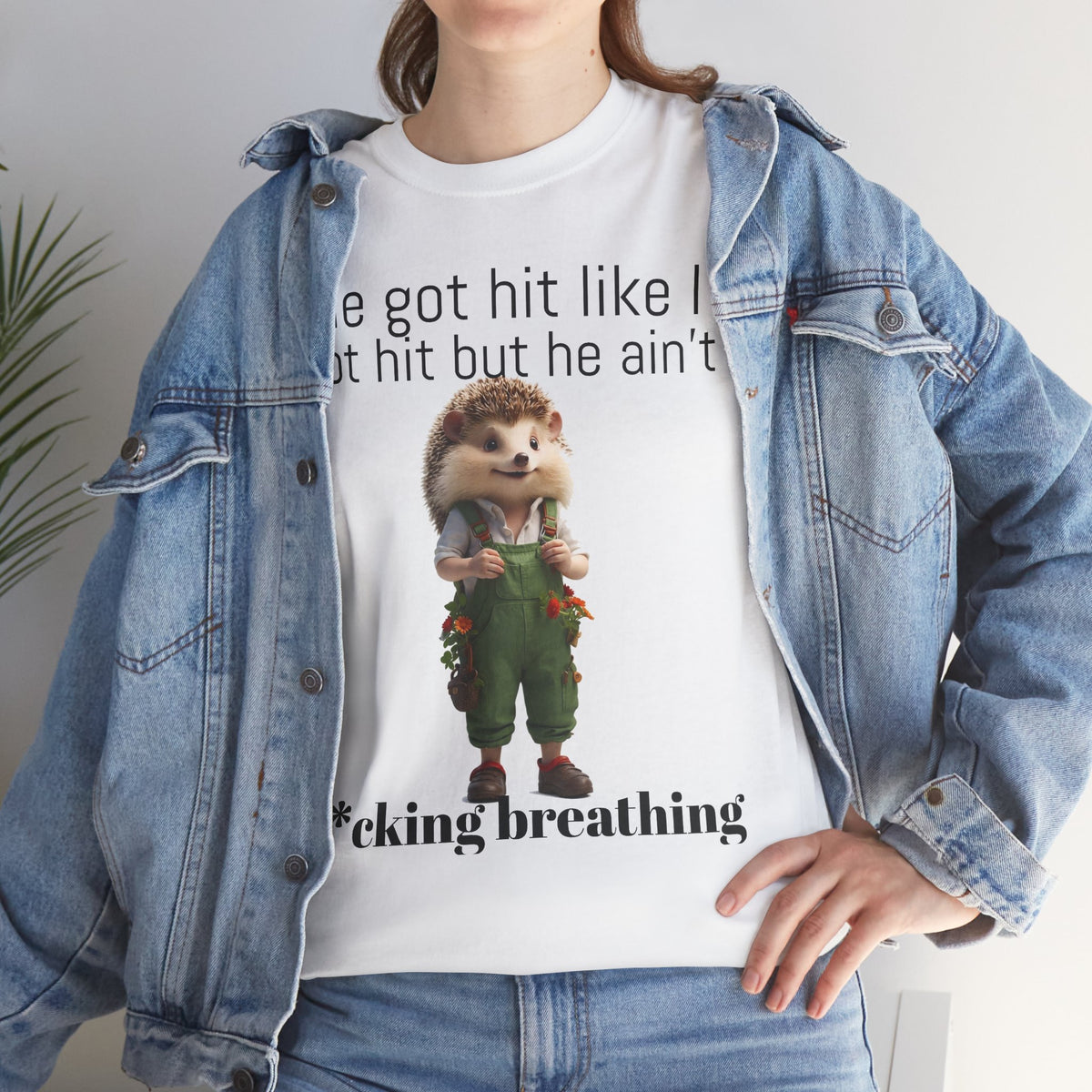 Gangster Hedgehog | Funny T-Shirt