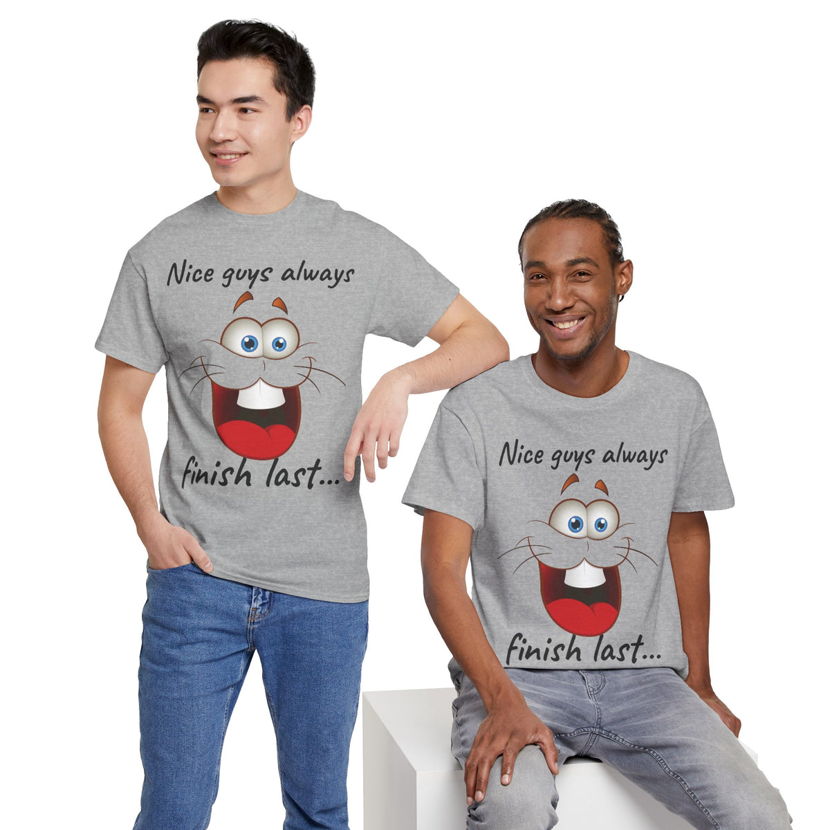 Nice Guys Always Finish Last | Cat T-Shirt