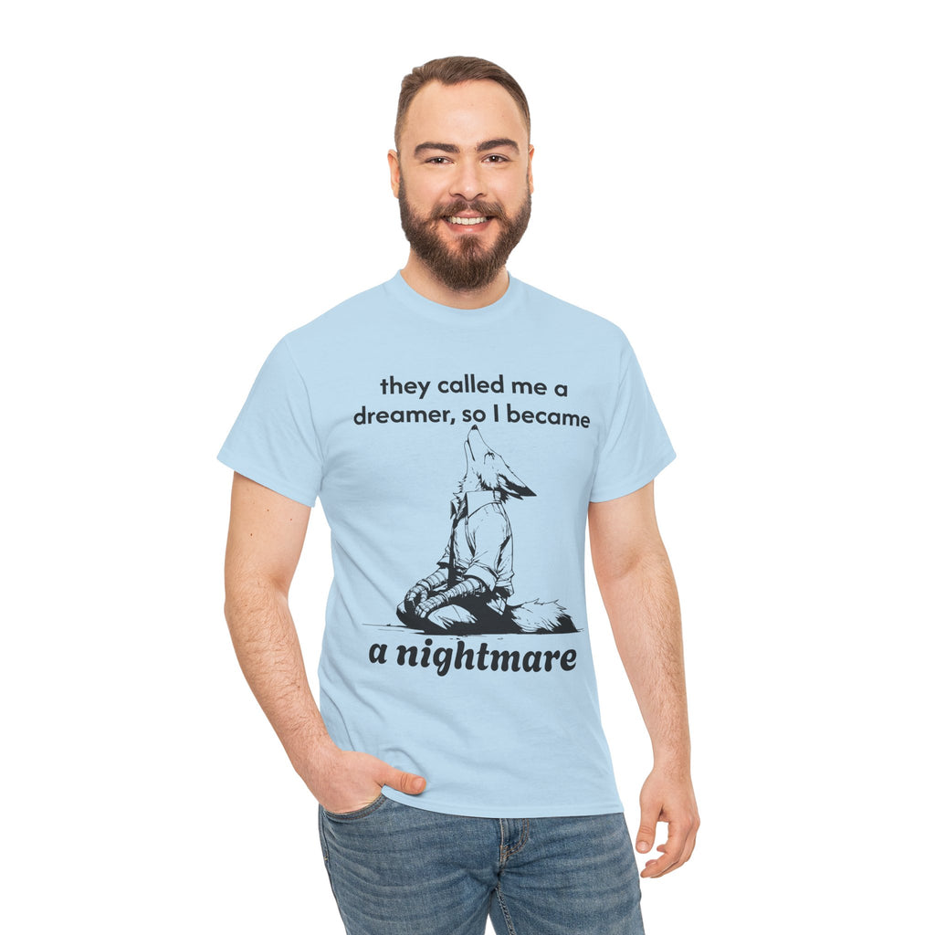 I became a nightmare | Wolf T shirt