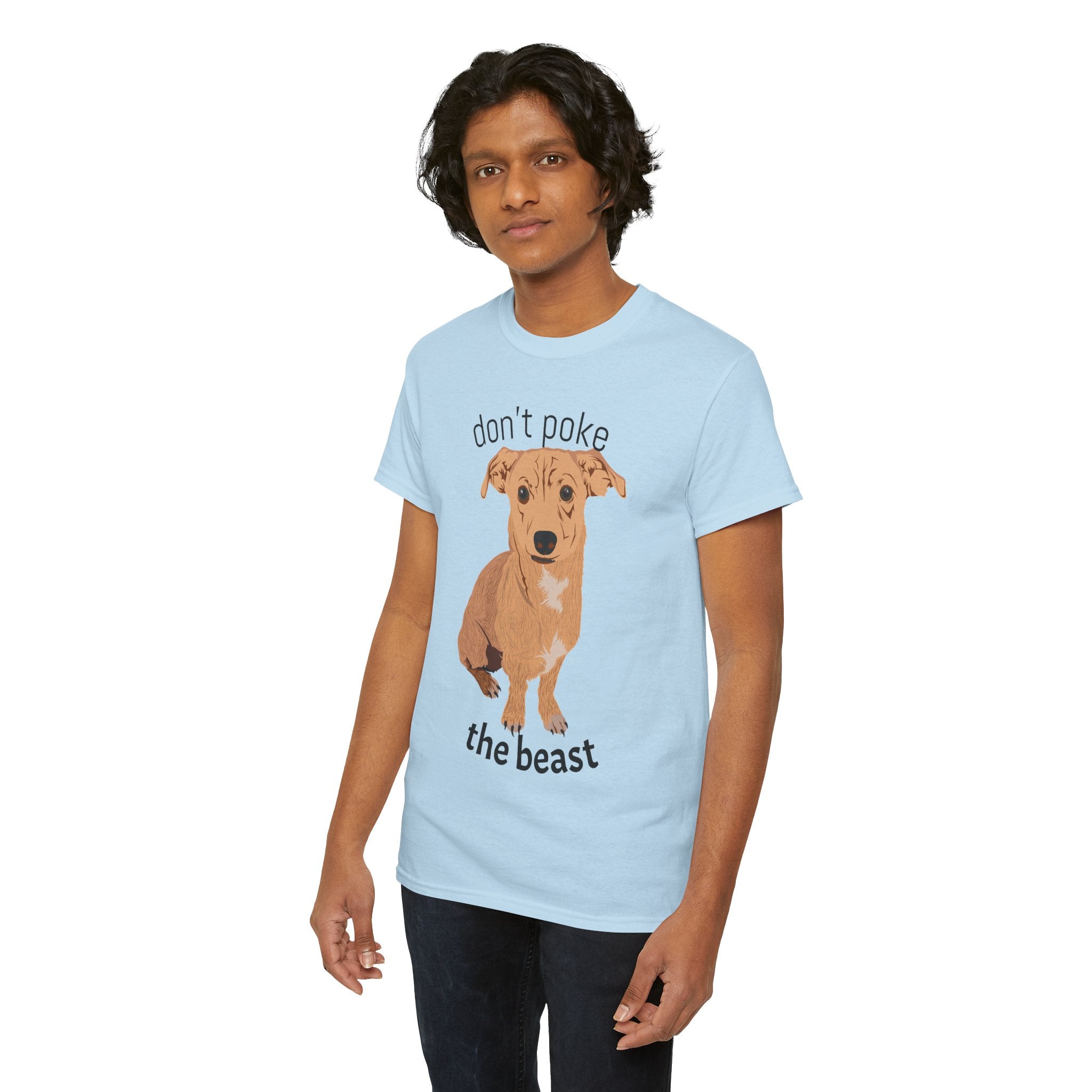 Don't Poke the Beast | Dog T-Shirt