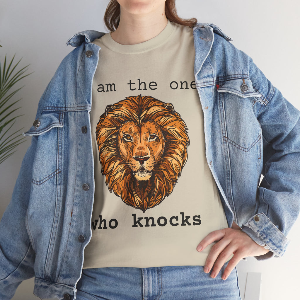 I Am The One Who Knocks | Lion T-Shirt
