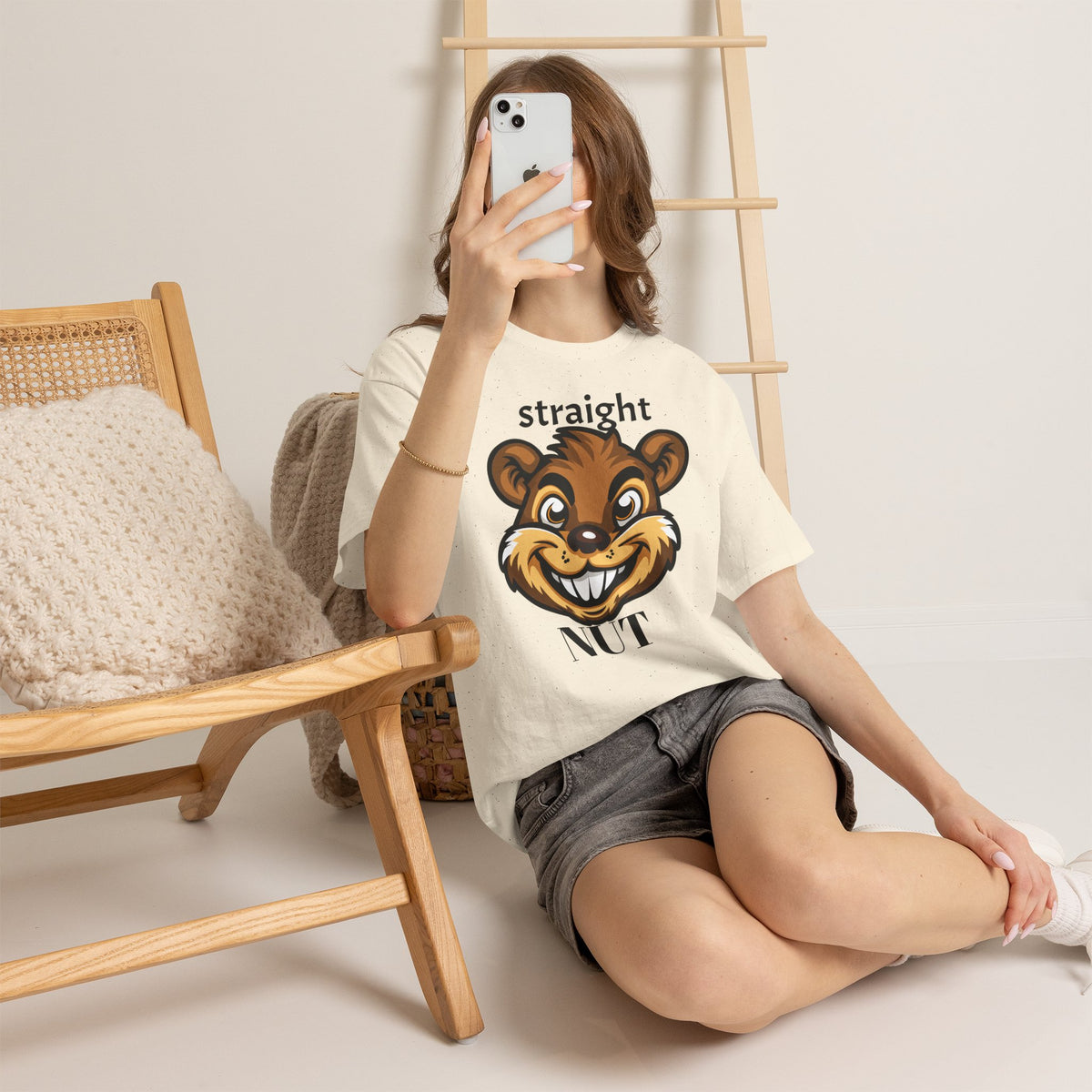 Straight Nut | Squirrel T-Shirt