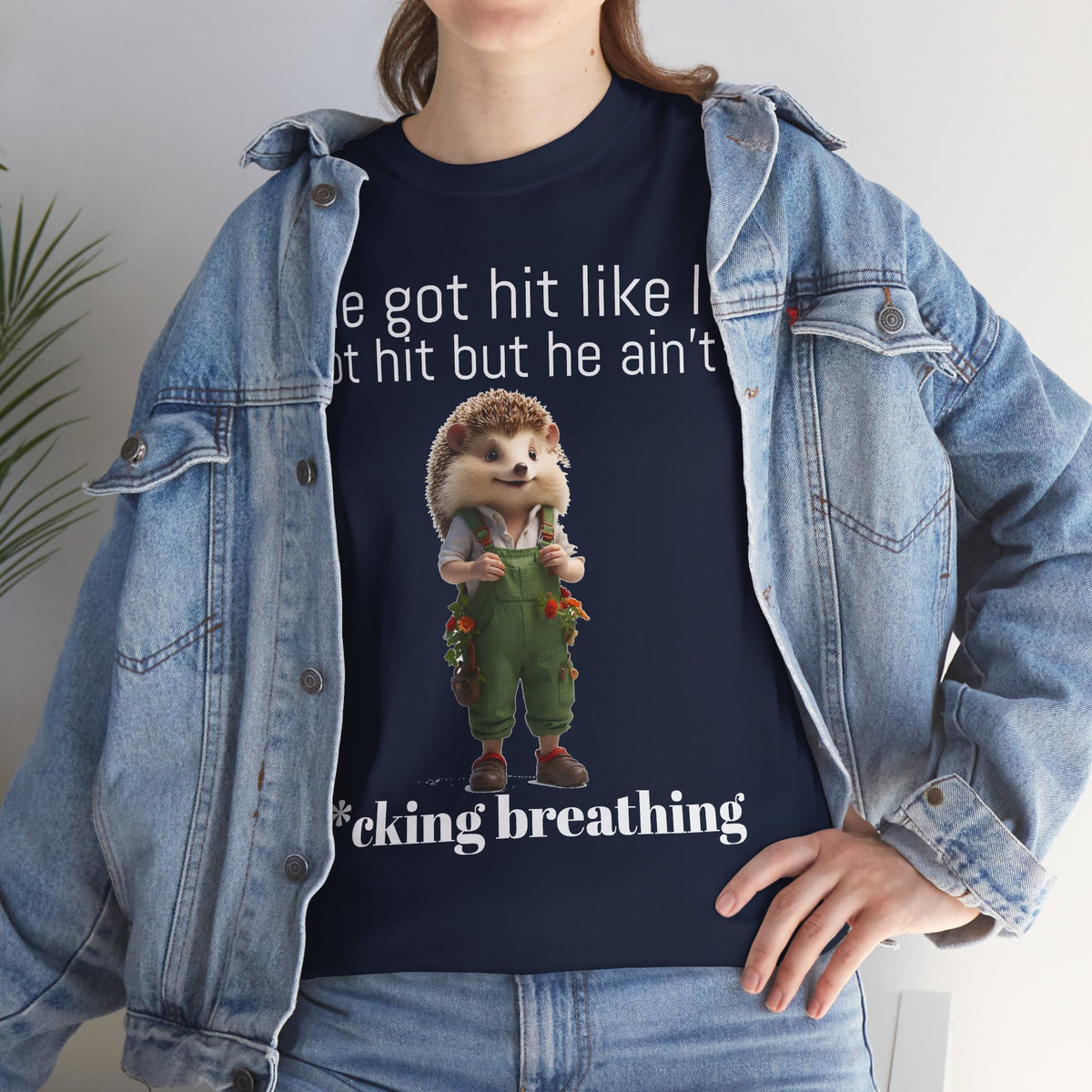 Gangster Hedgehog | Funny T-Shirt
