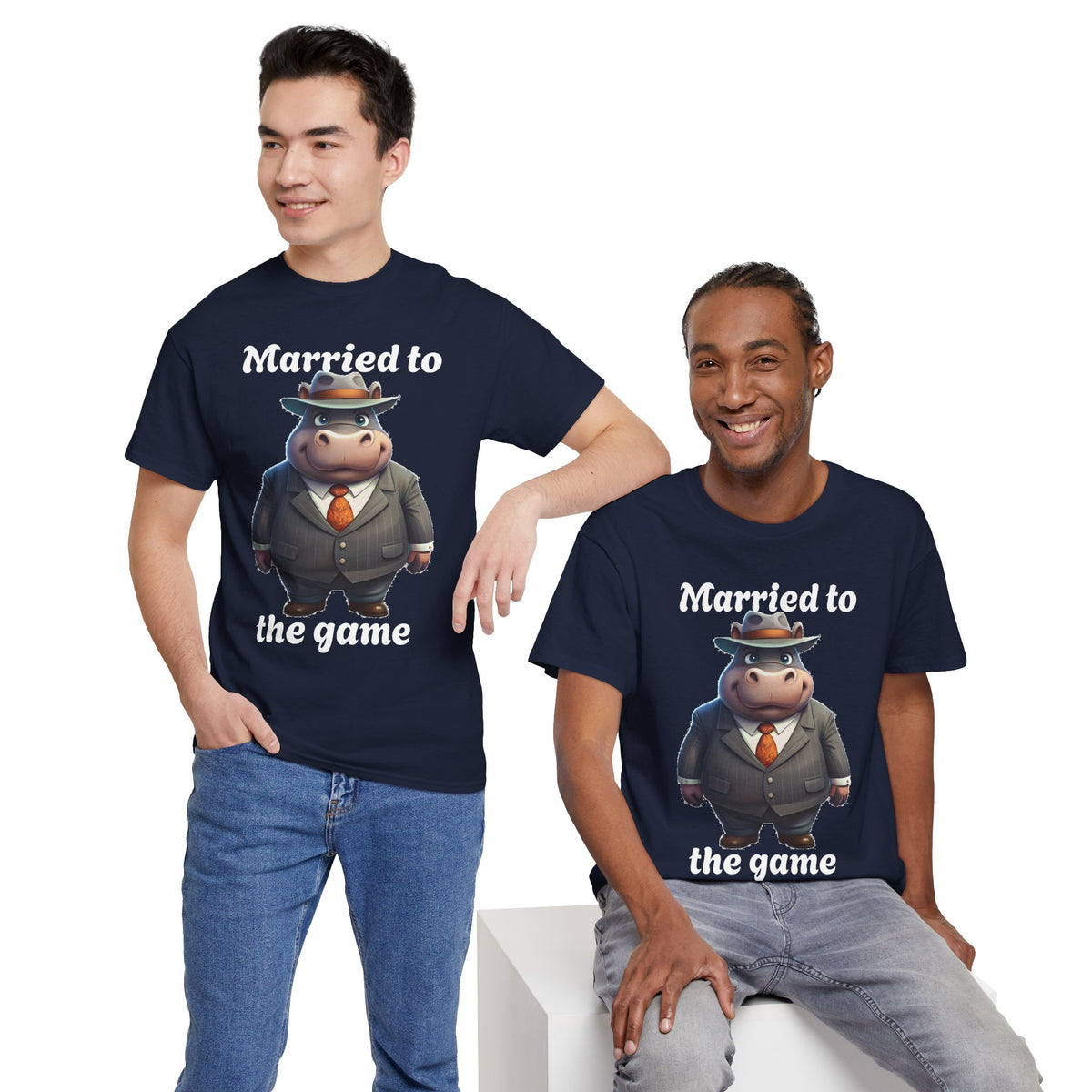 Married to the Game Hippo | Hippo T-Shirt
