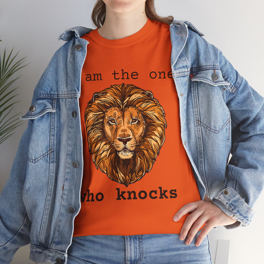 I Am The One Who Knocks | Lion T-Shirt