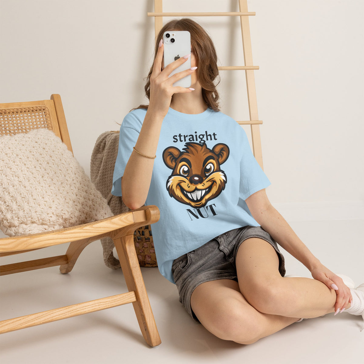 Straight Nut | Squirrel T-Shirt