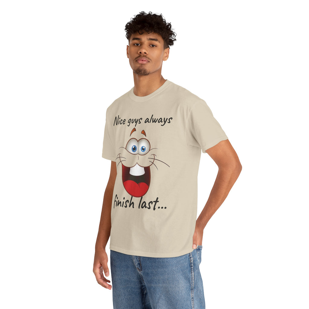Nice Guys Always Finish Last | Cat T-Shirt