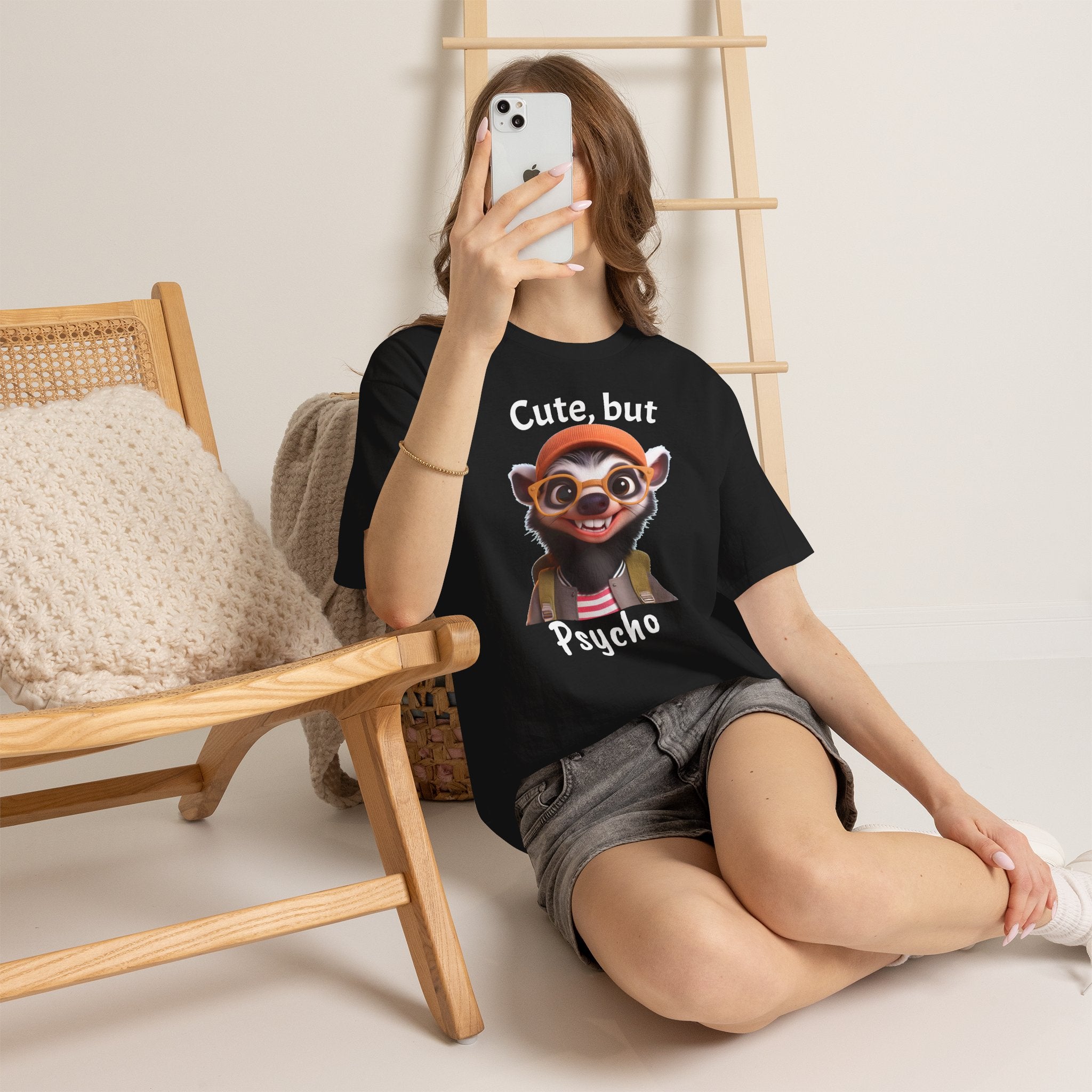 Cute but Psycho  | Rat T-Shirt