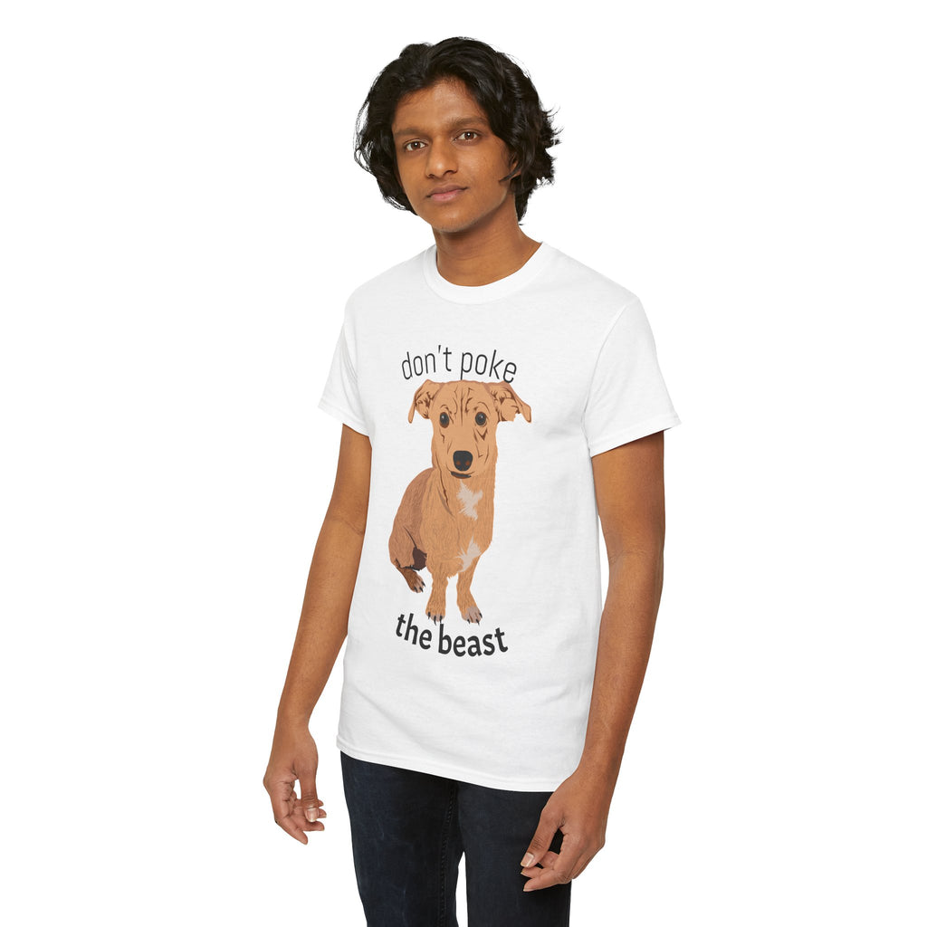 Don't Poke the Beast | Dog T-Shirt