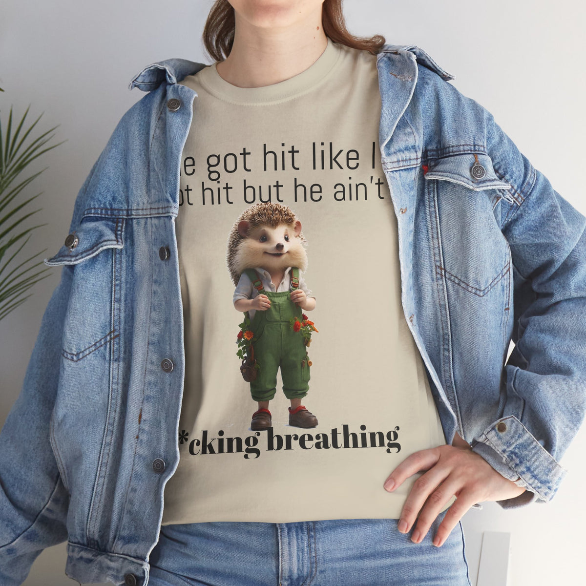 Gangster Hedgehog | Funny T-Shirt