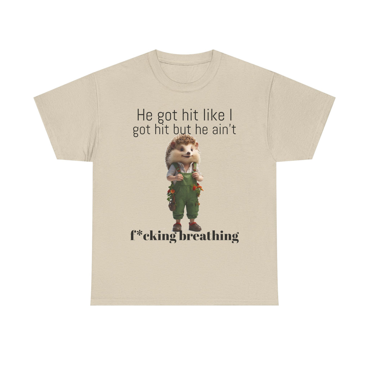 Gangster Hedgehog | Funny T-Shirt