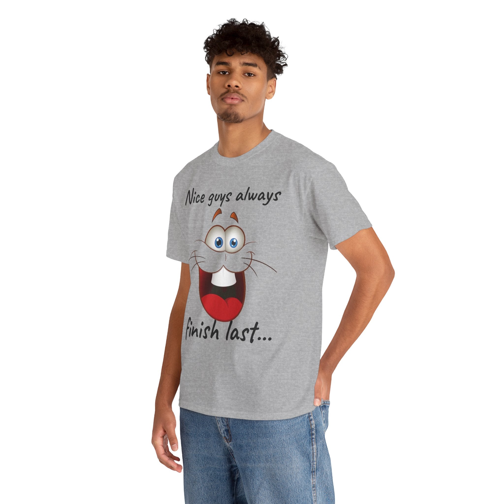 Nice Guys Always Finish Last | Cat T-Shirt