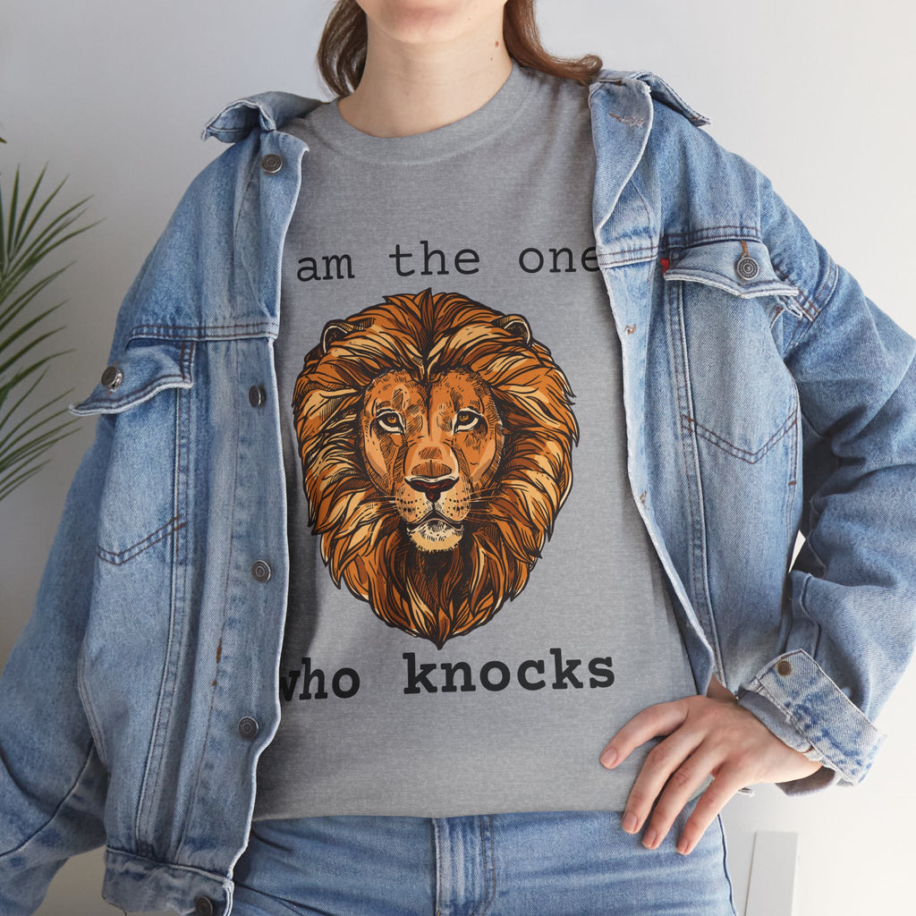 I Am The One Who Knocks | Lion T-Shirt