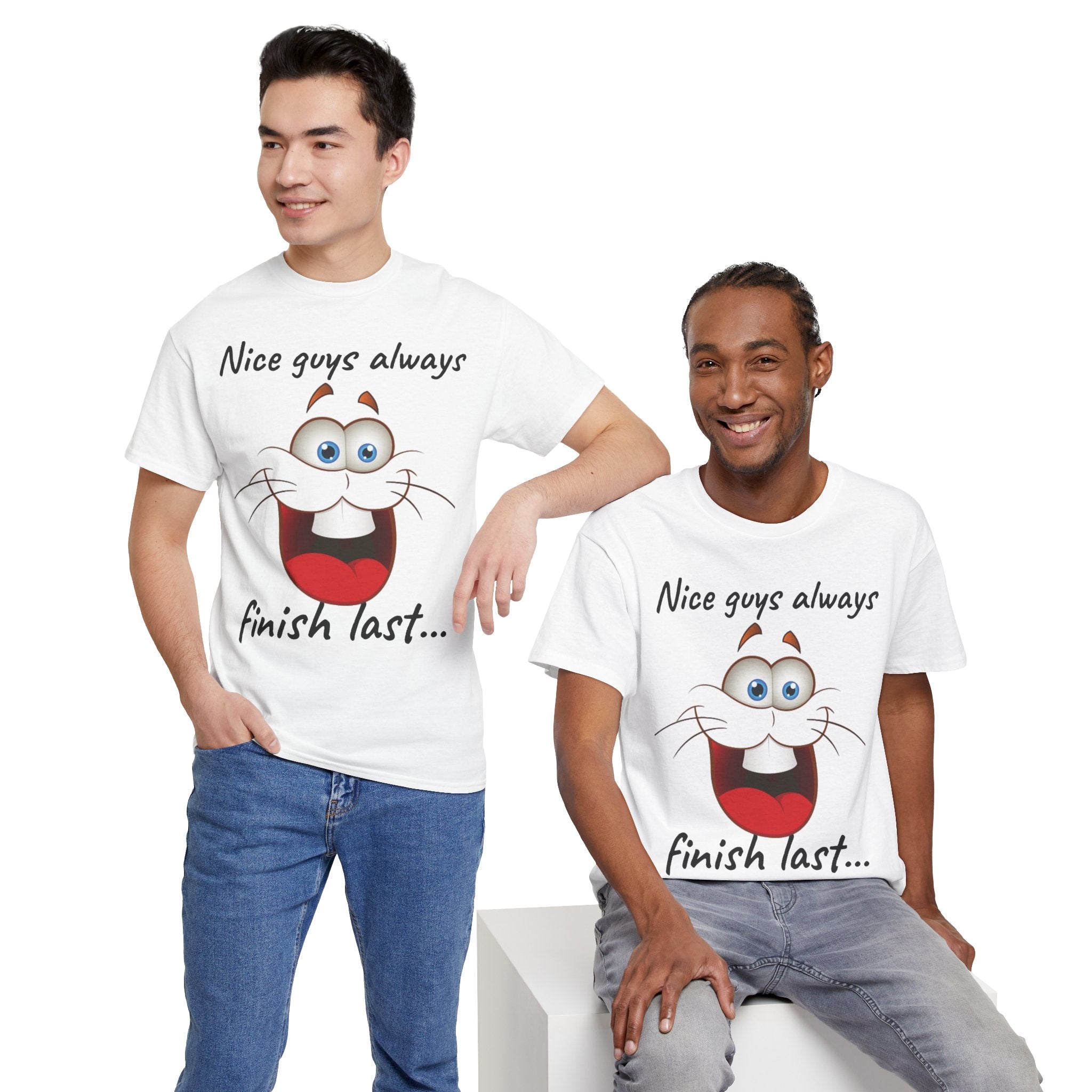 Nice Guys Always Finish Last | Cat T-Shirt