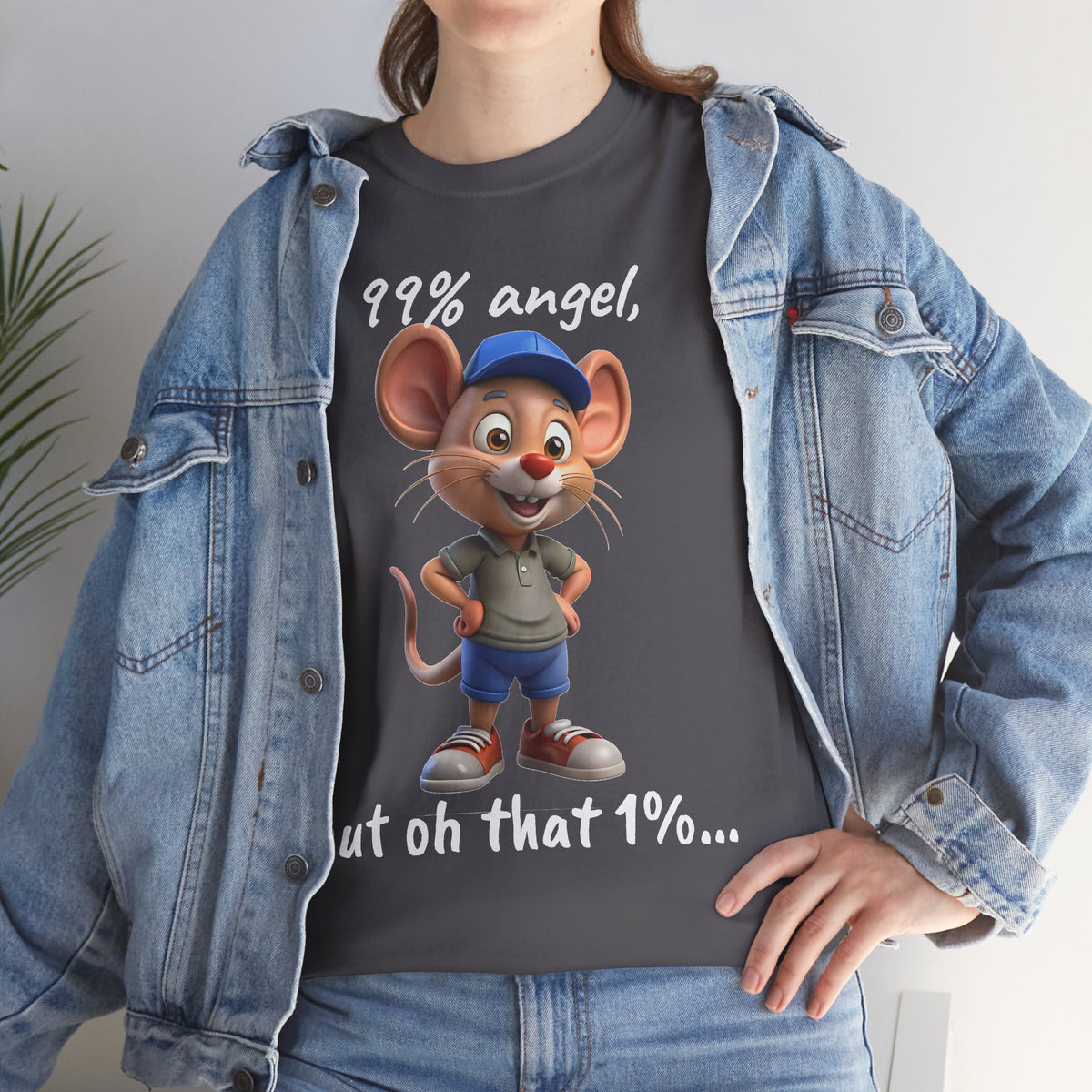 Maniac Mouse | Funny  T-Shirt