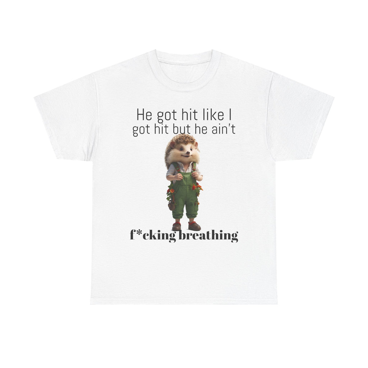 Gangster Hedgehog | Funny T-Shirt