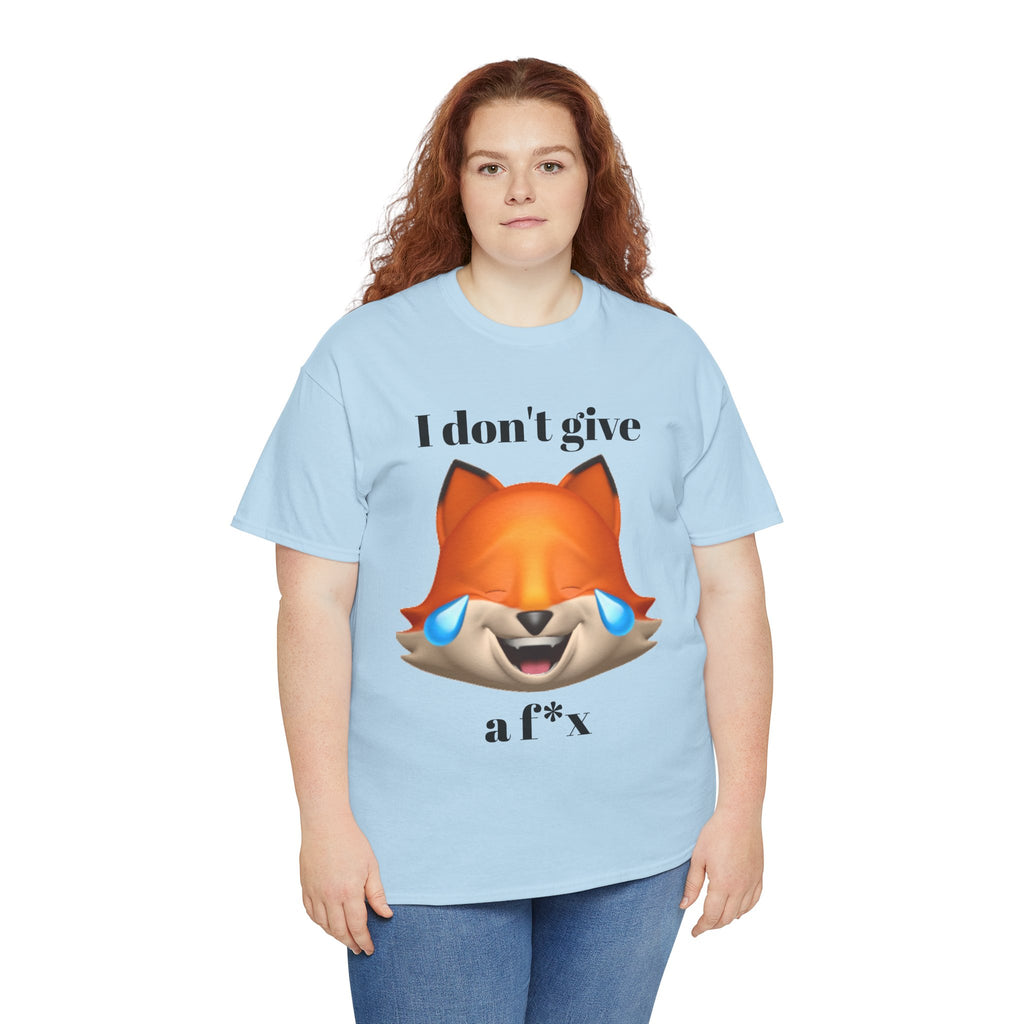 I don't give a fox  | Funny T-Shirt