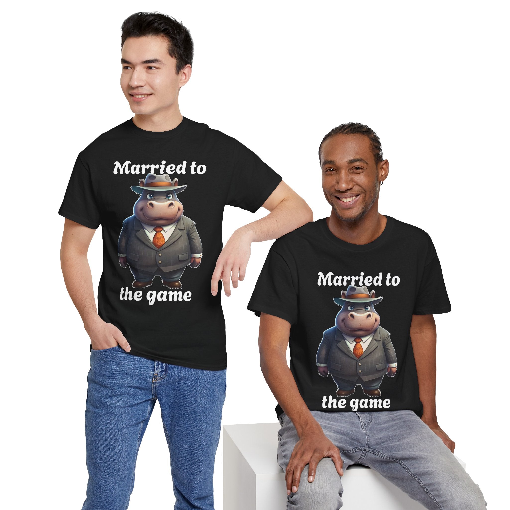 Married to the Game Hippo | Hippo T-Shirt