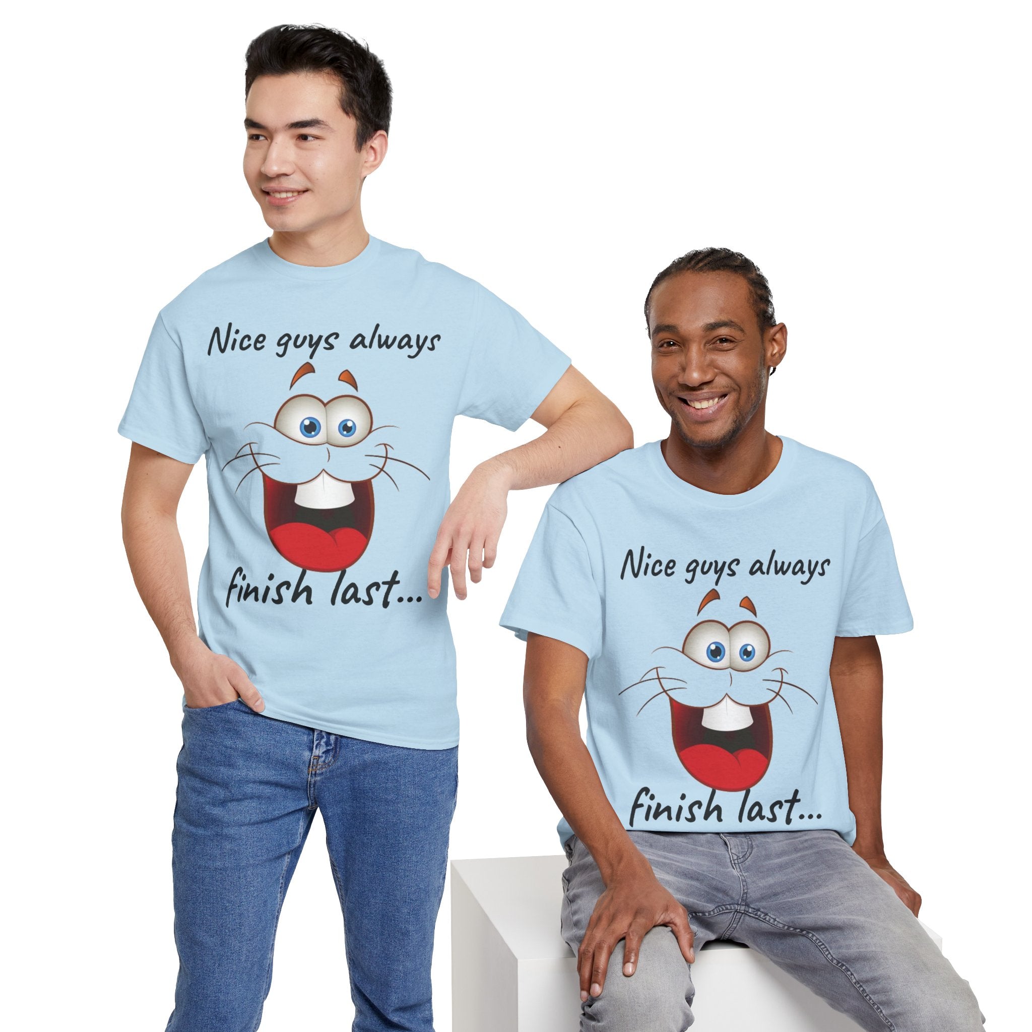 Nice Guys Always Finish Last | Cat T-Shirt